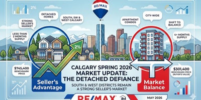 Spring 2026 Calgary Real Estate Update: The Detached Market Defies the Shift in South & West Calgary
